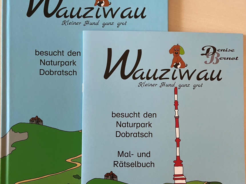 Bilder- und Rätselbücher Wauziwau vom Naturpark Dobratsch