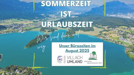 Sommerzeit ist Urlaubszeit...
