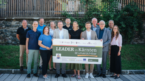 Schulterschluss für die Zukunft von LEADER in Kärnten