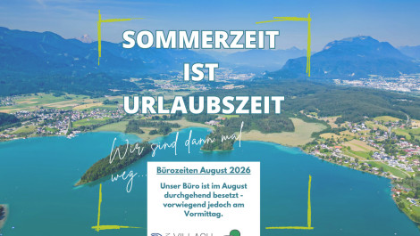Bürozeiten August 2026